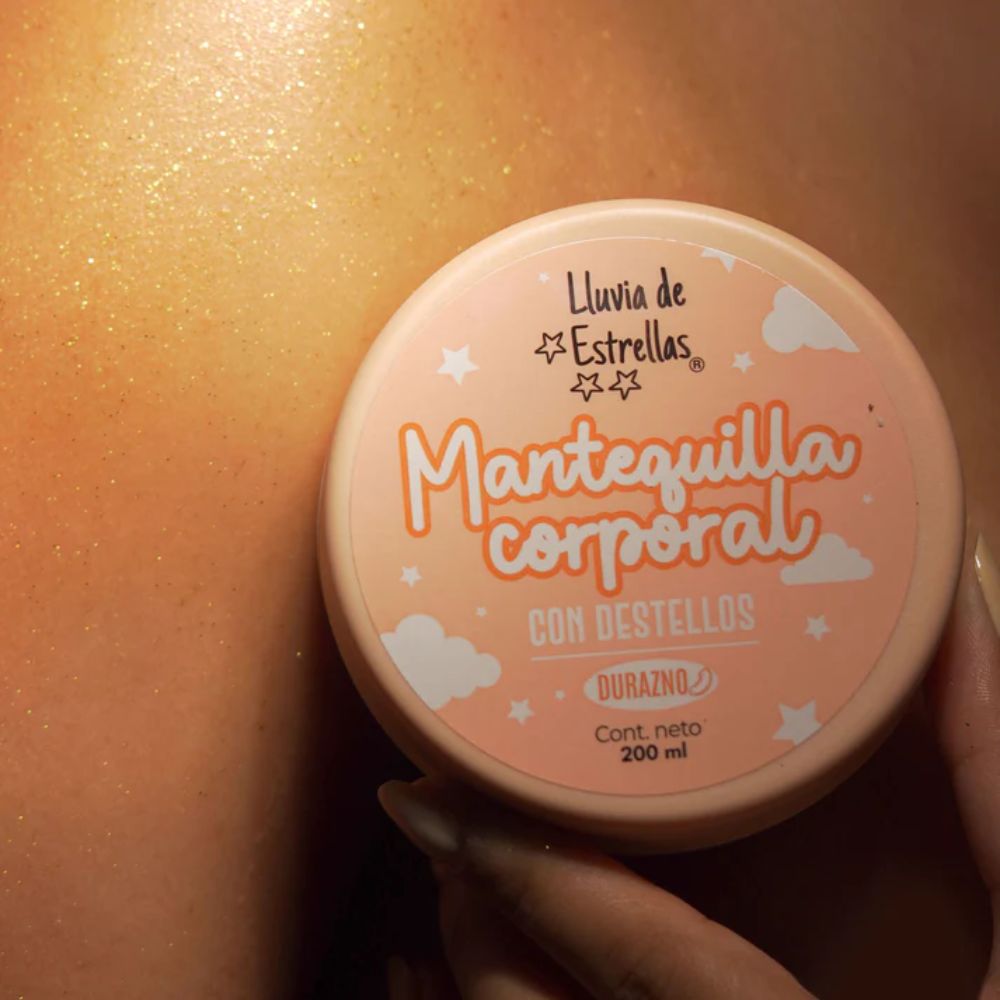 LLUVIA DE ESTRELLAS MANTEQUILLA CORPORAL DURAZNO X 200ml