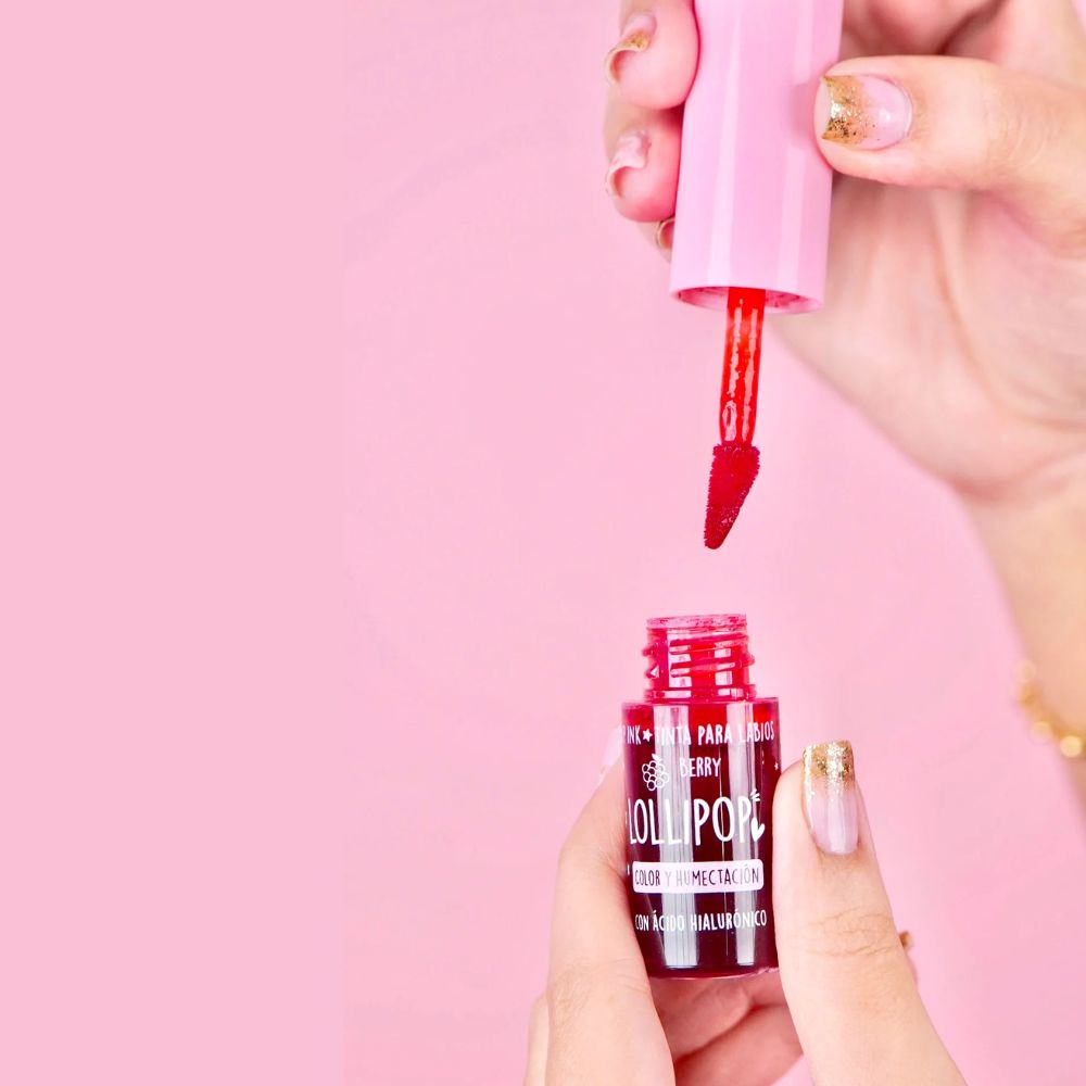 LLUVIA DE ESTRELLAS TINTAS PARA LABIOS LOLLIPOP x 10ml