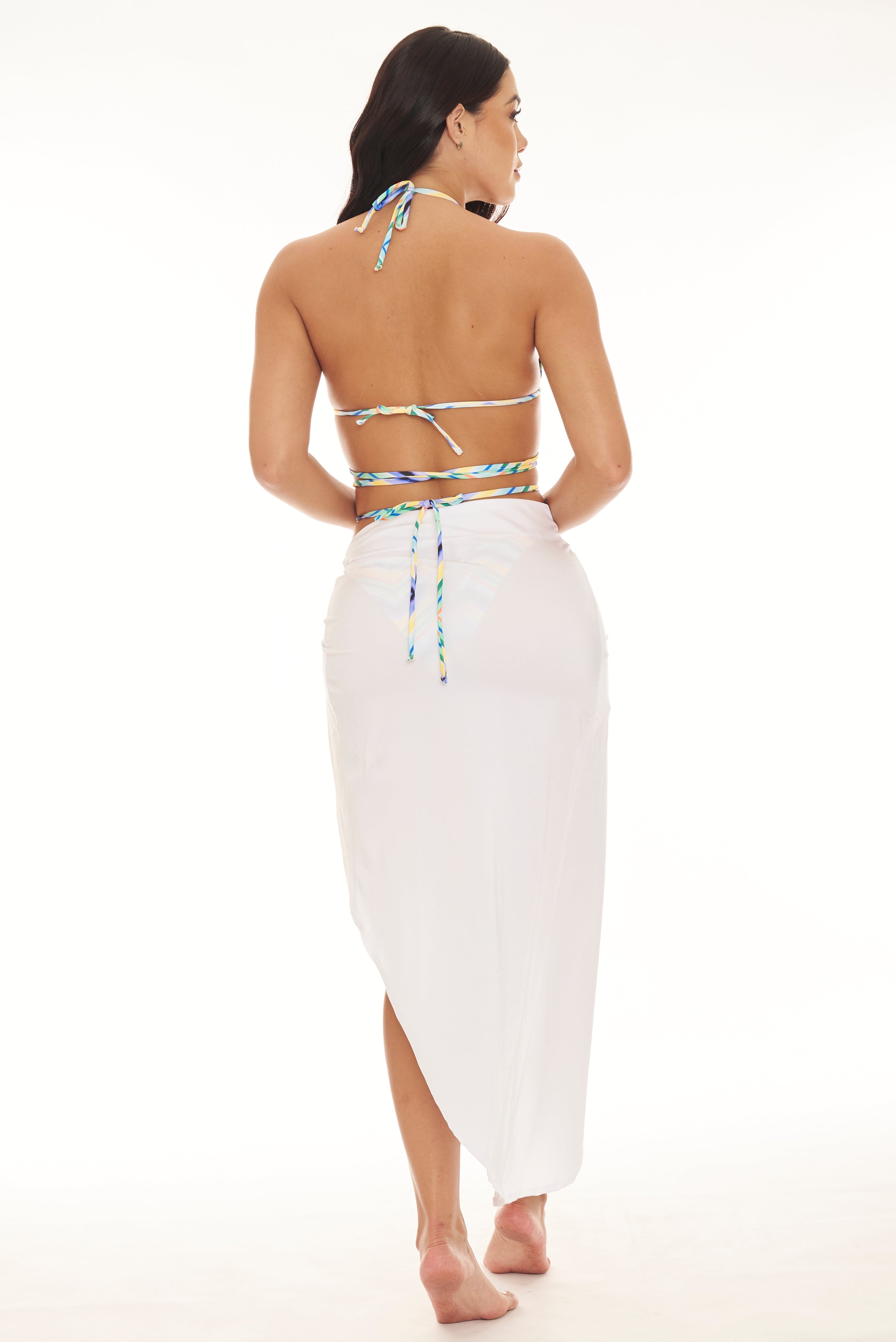 PEACH SWIMWEAR FALDA LARGA VESTIDO DE BAÑO