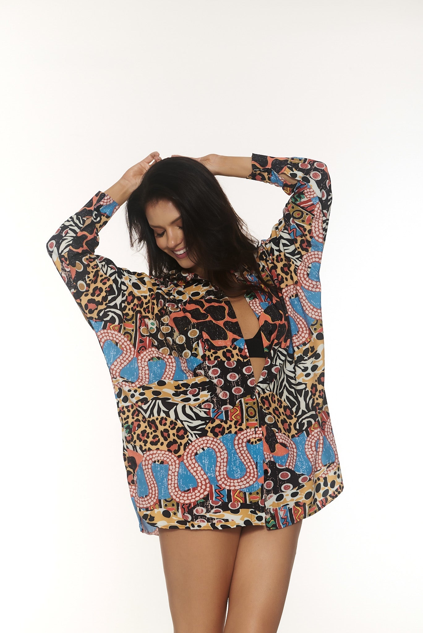 PEACH SWIMWEAR VESTIDO DE BAÑO BLUSON