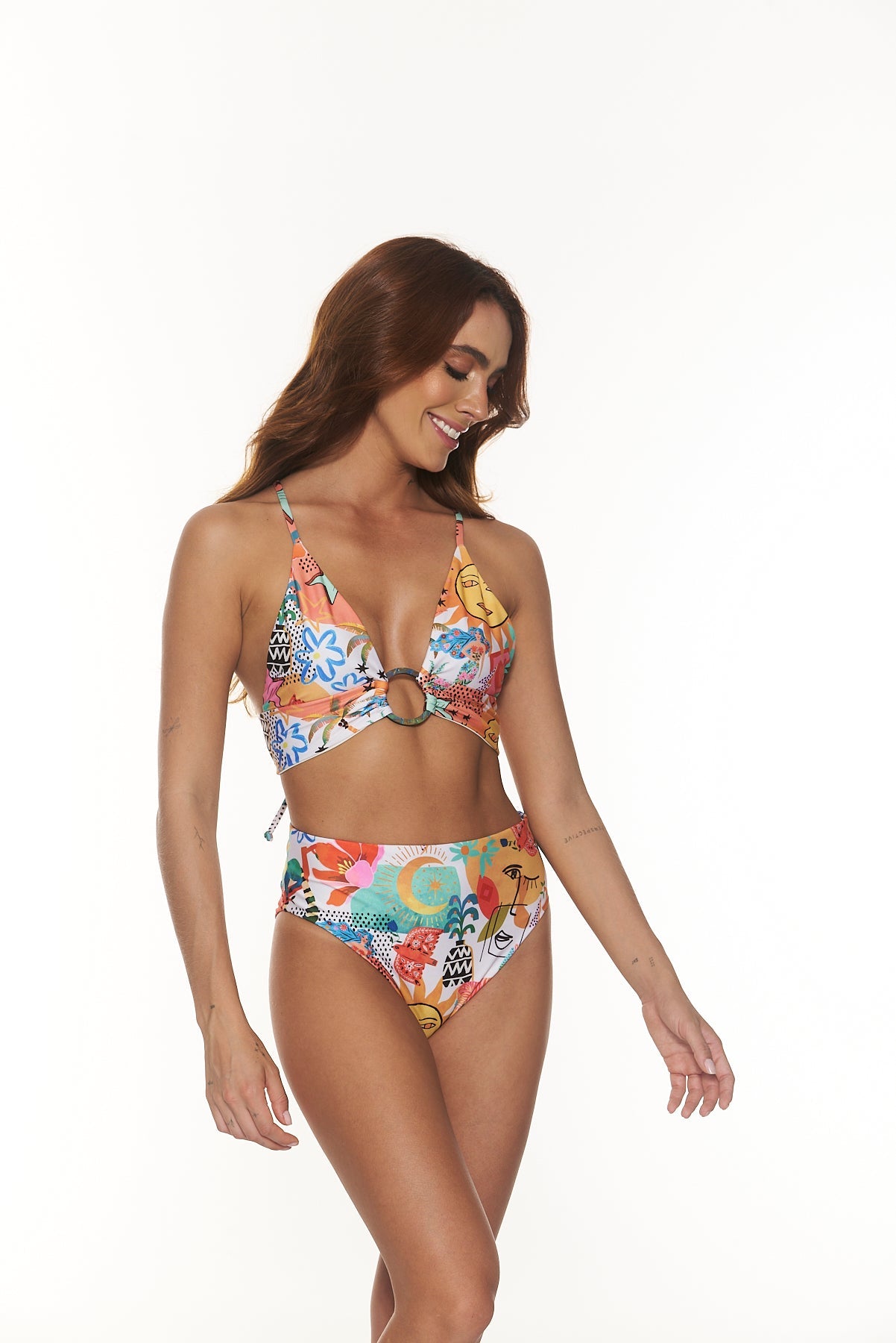 Peach Swimwear Vestido de Baño Aqua TOP