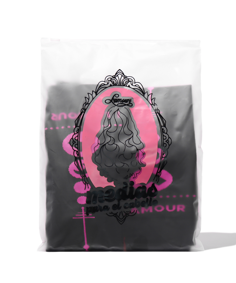 LAMOUR MEDIAS PARA EL CABELLO BLACK