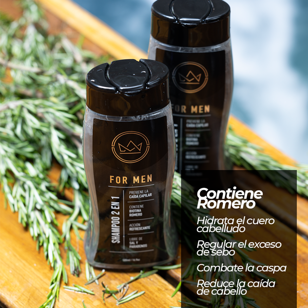 Mariana Zapata Shampoo For Men x 500 ml