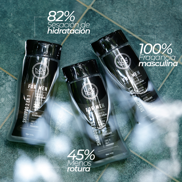 Mariana Zapata Shampoo For Men x 500 ml