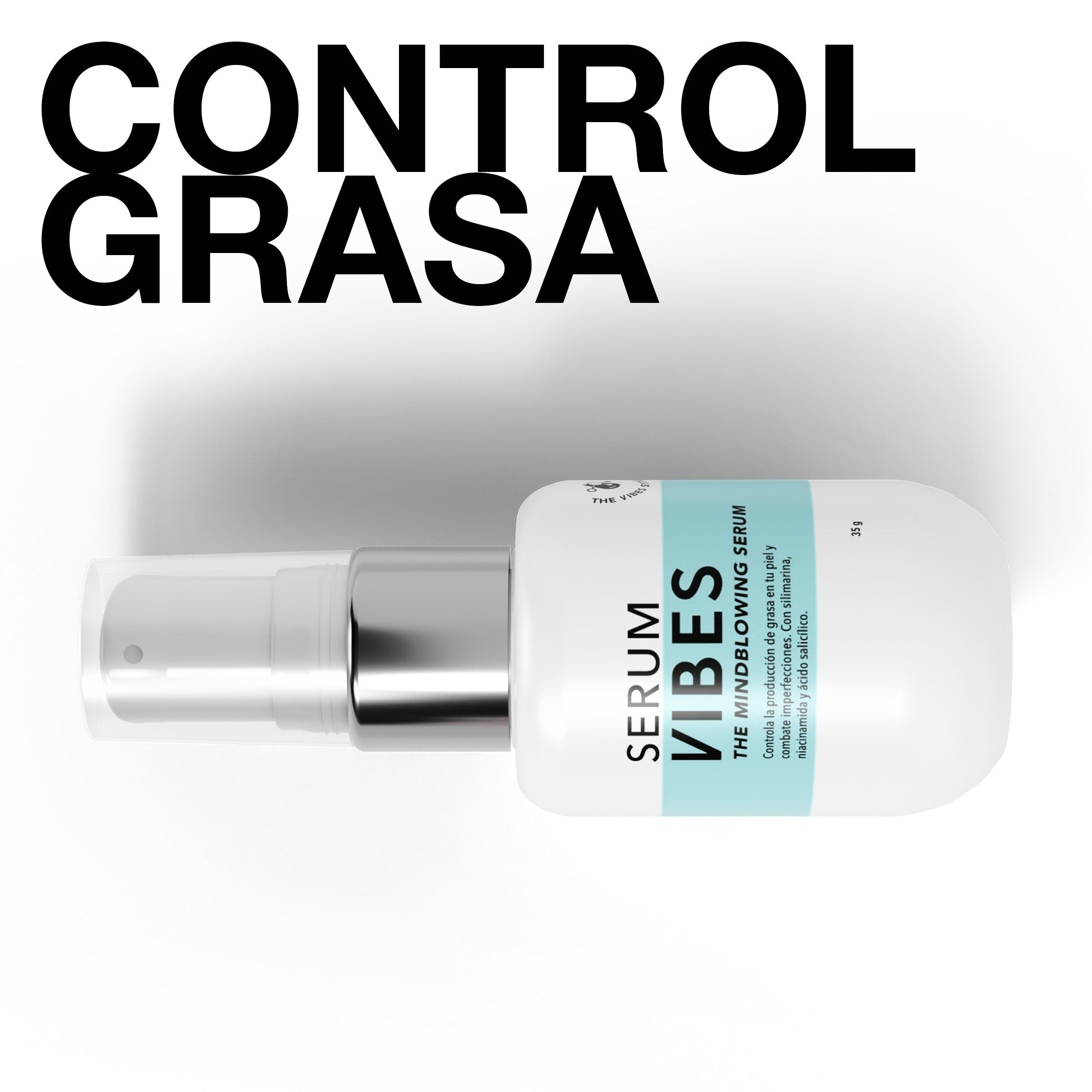 VIBES SERUM PARA BARROS Y CONTROL DE GRASA CON NIACINAMIDA MINDBLOWING 35ML