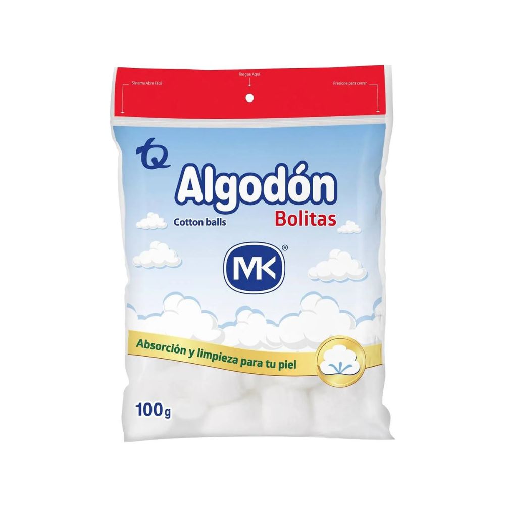 MK Cotton Balls 100gr 