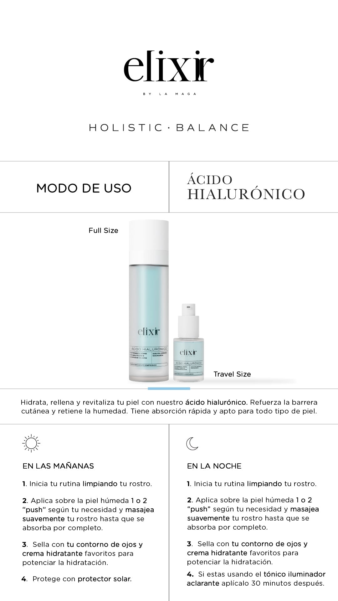 Elixir Acido Hialuronico 50ml