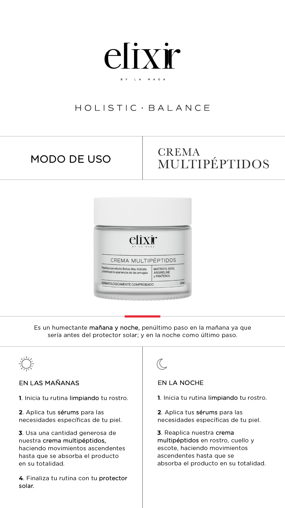 Elixir Crema Multipeptidos 60ml