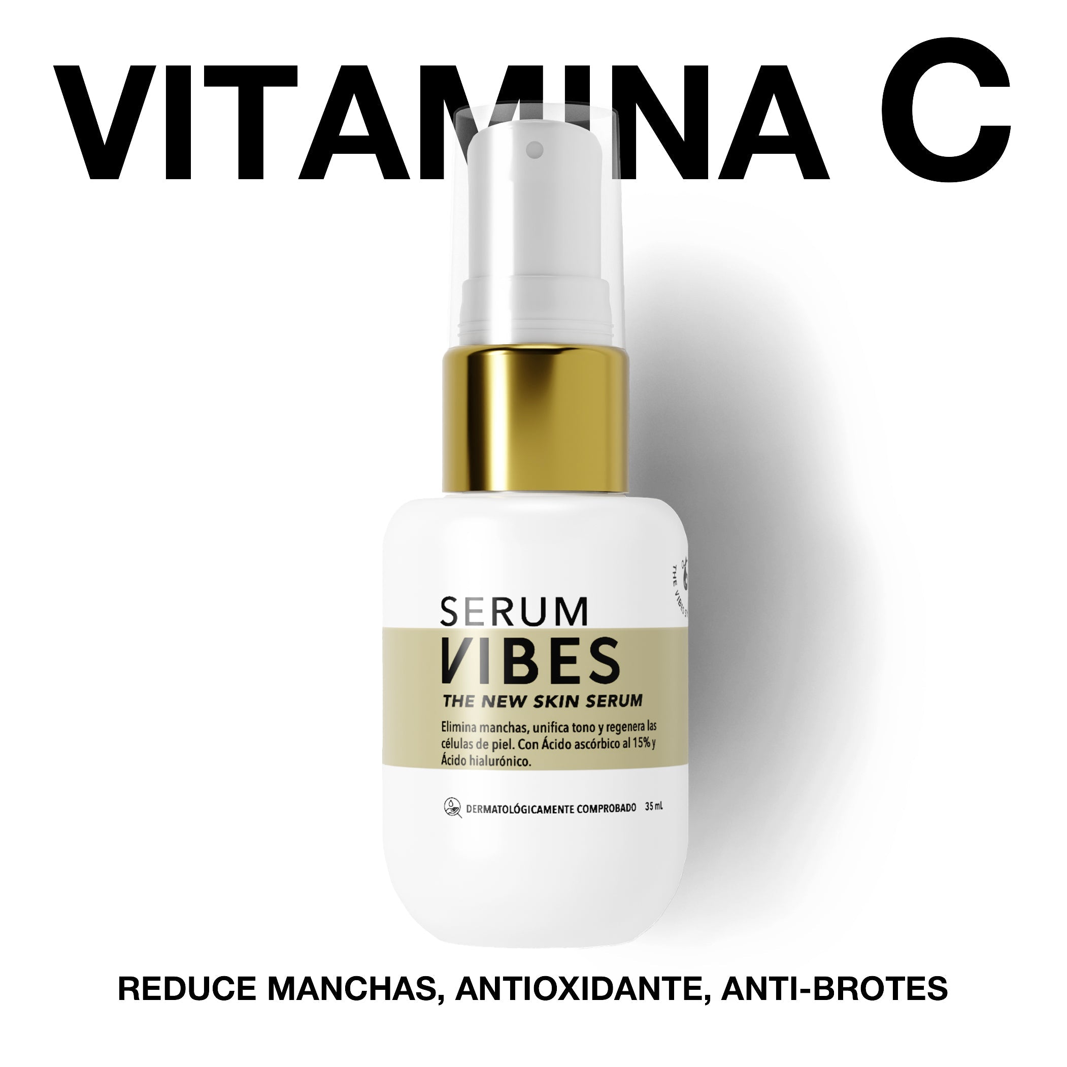 VIBES SERUM VITAMINA C DESPIGMENTANTE PARA MANCHAS Y TONO UNIFORME
