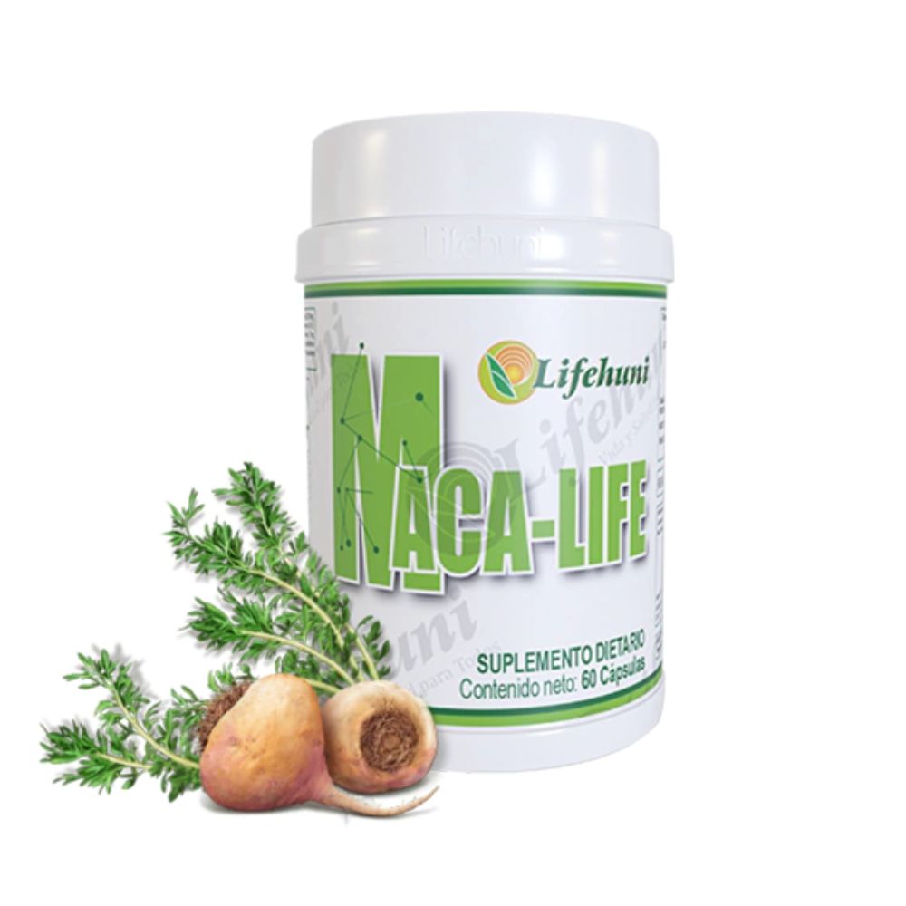 MACA-LIFE SUPLEMENTO DIETARIO 60 CAP