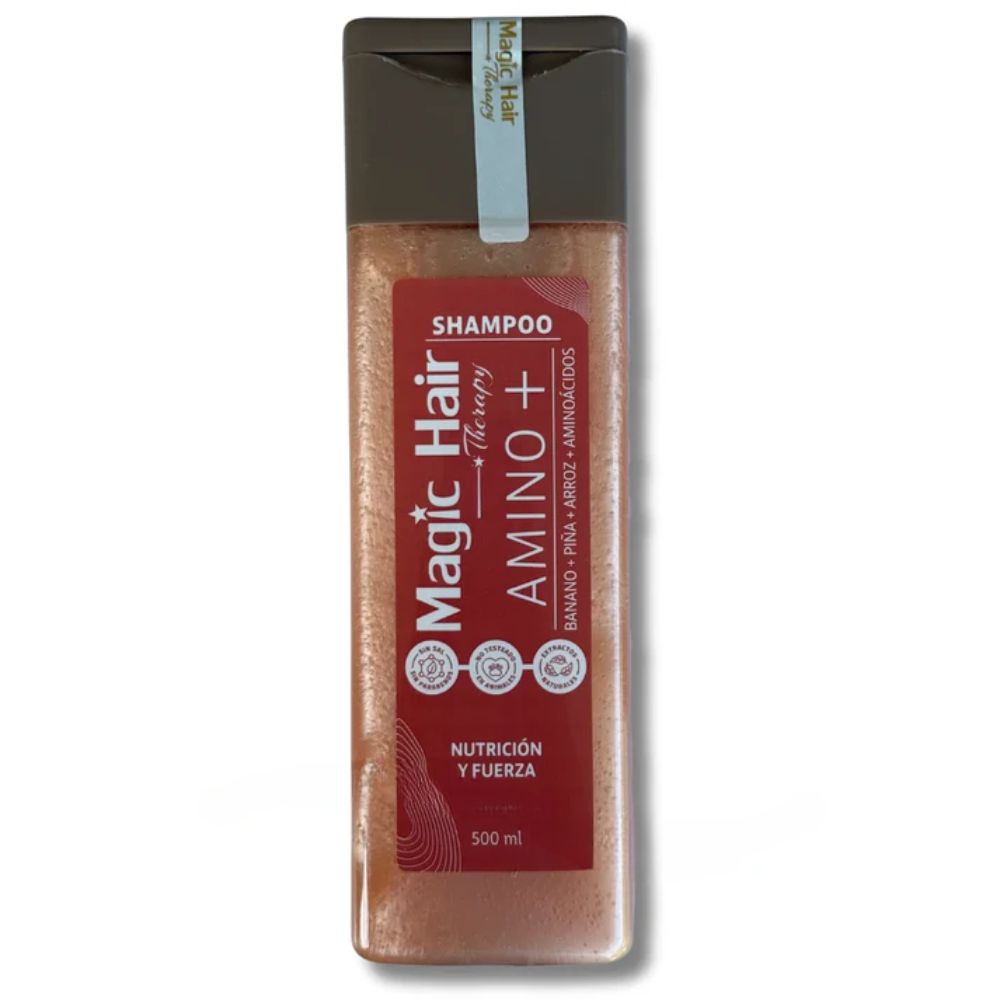 Magic Hair Shampoo para la Caida del Cabello Amino+ Nueva Formula 500ml