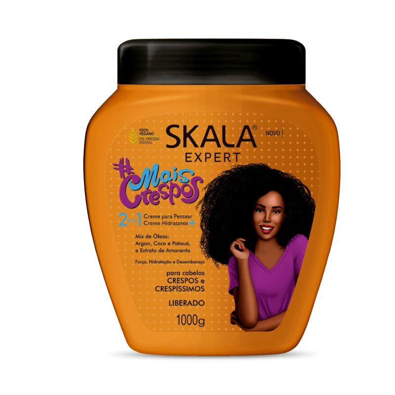 Skala Crema para peinar Mais crespos Mix de Oleos 1000gr