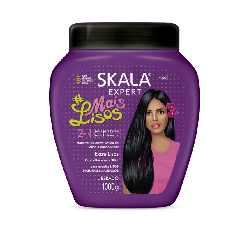 Skala Crema Para Peinar Mais Lisos Extra Lisos 1000gr