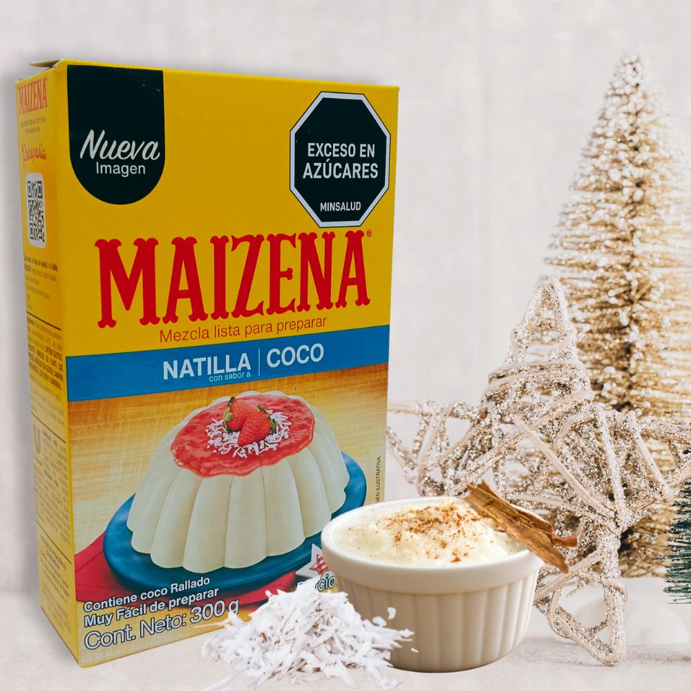 Natilla Maizena Sabor a Coco 300gr