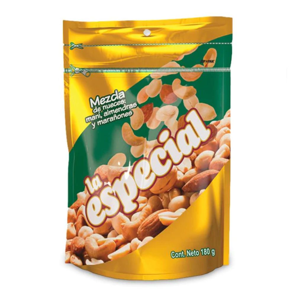 Mani La Especial Mix Almendras y Maranones Colombina x 180gr