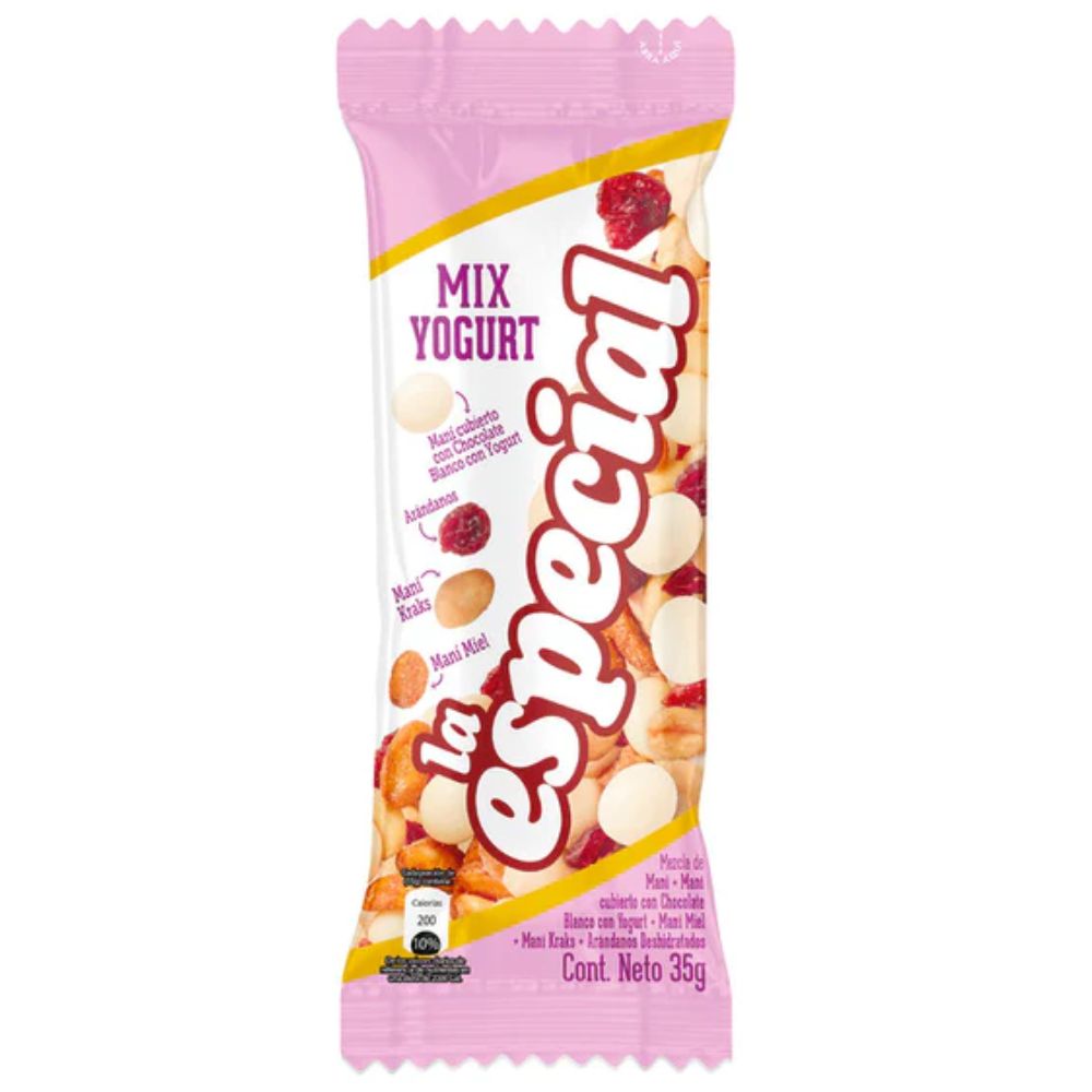 Mani La Especial Mix Yogurt Colombina 35gr Snack