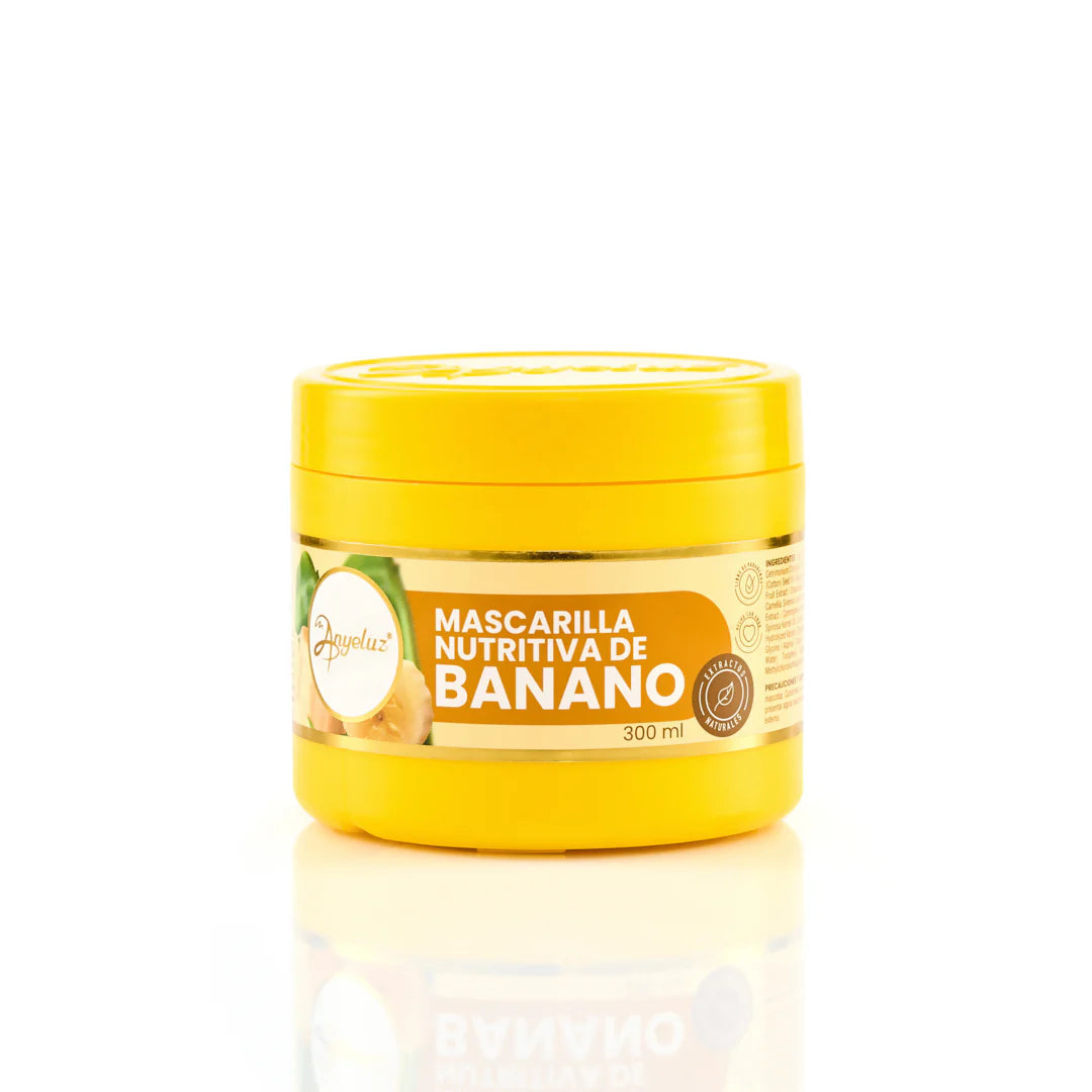 Anyeluz mascarilla nutritiva de banano x300ml