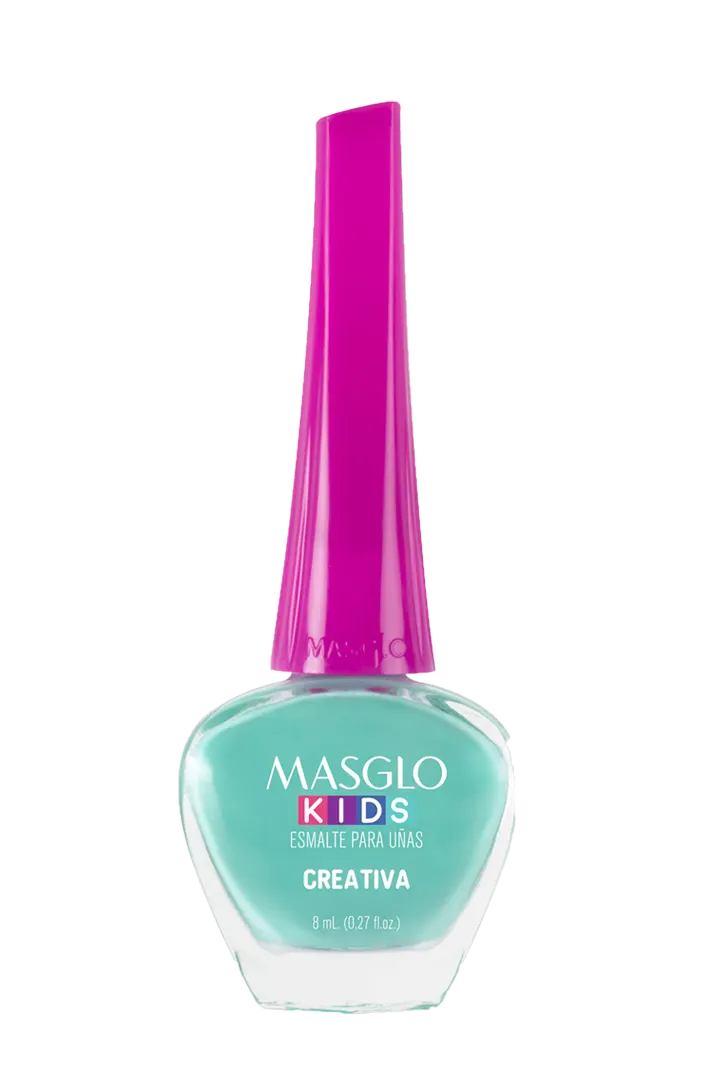 MASGLO KIDS RAINBOW NAIL POLISH KIT 8ML