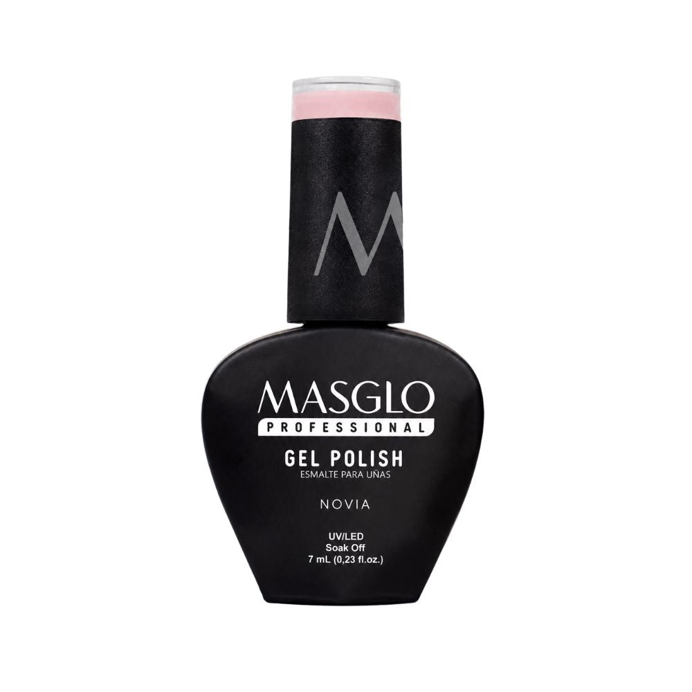 FELINA - MASGLO PROFESSIONAL SEMI-PERMANENT ENAMEL GEL POLISH 7 ML PEARLISH CAT EYE EFFECT - GREEN RANGE