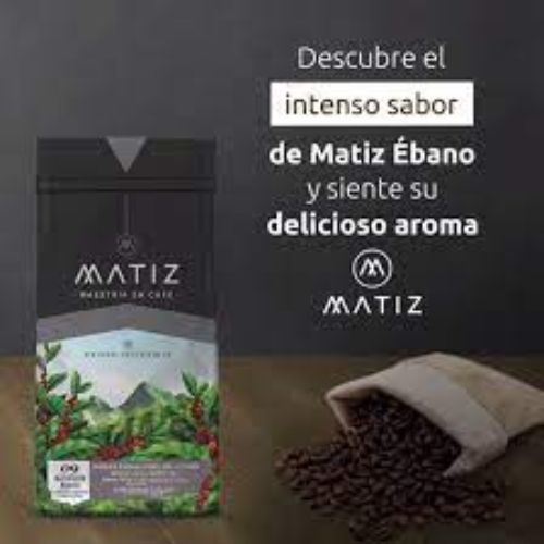 Cafe Matiz Molido y Tostado Fuerte Ebano 340gr