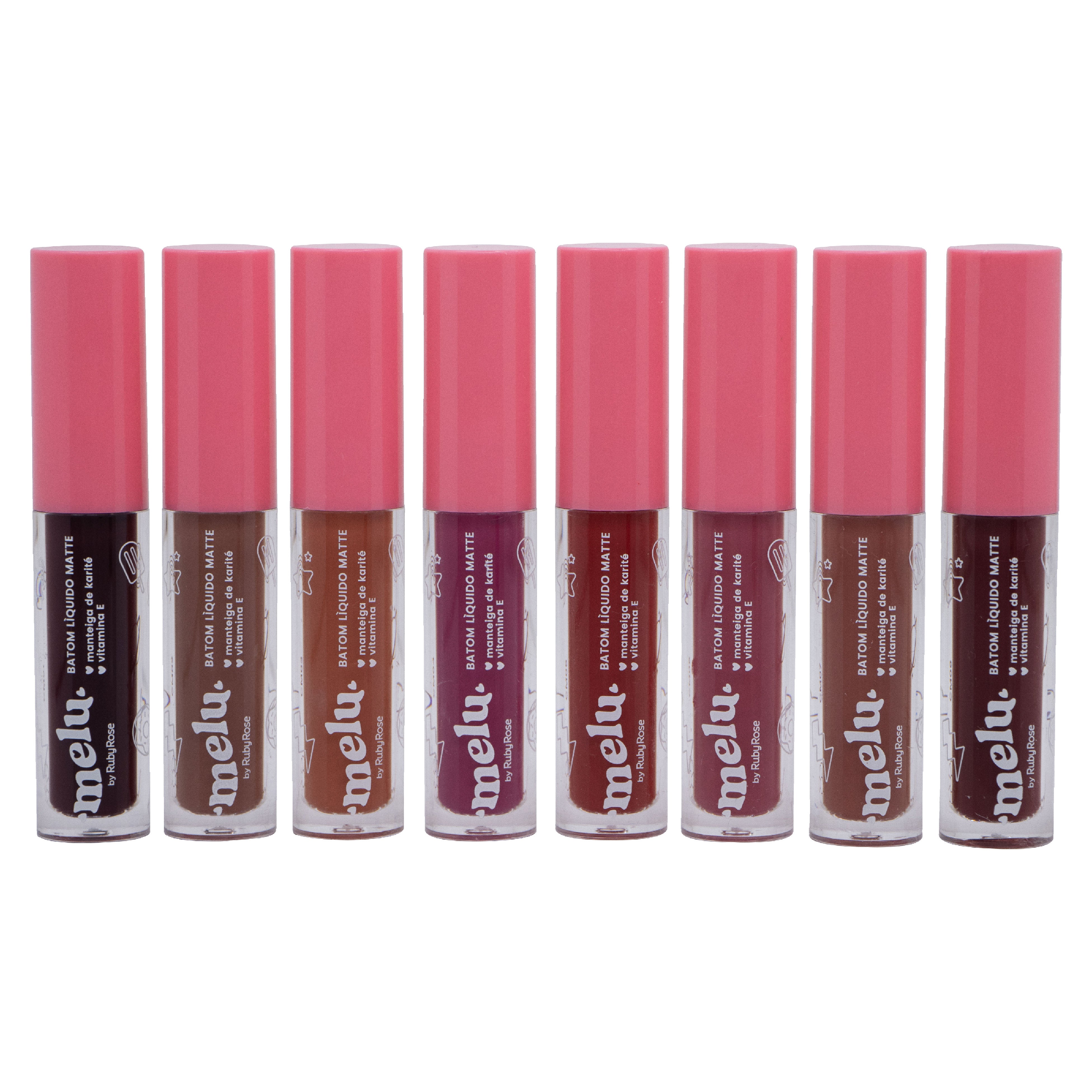 RUBY ROSE MELU MATTE LIQUID LIPSTICK x3.3ml