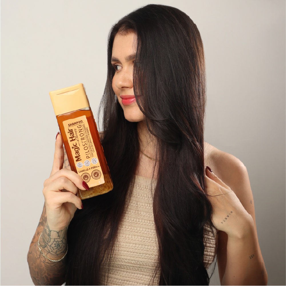 Magic Hair Shampoo Caida Cabello Pilostrong Con Caléndula x500ml