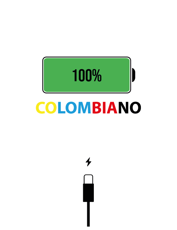 Camiseta “Colombiano 100% Cargado”