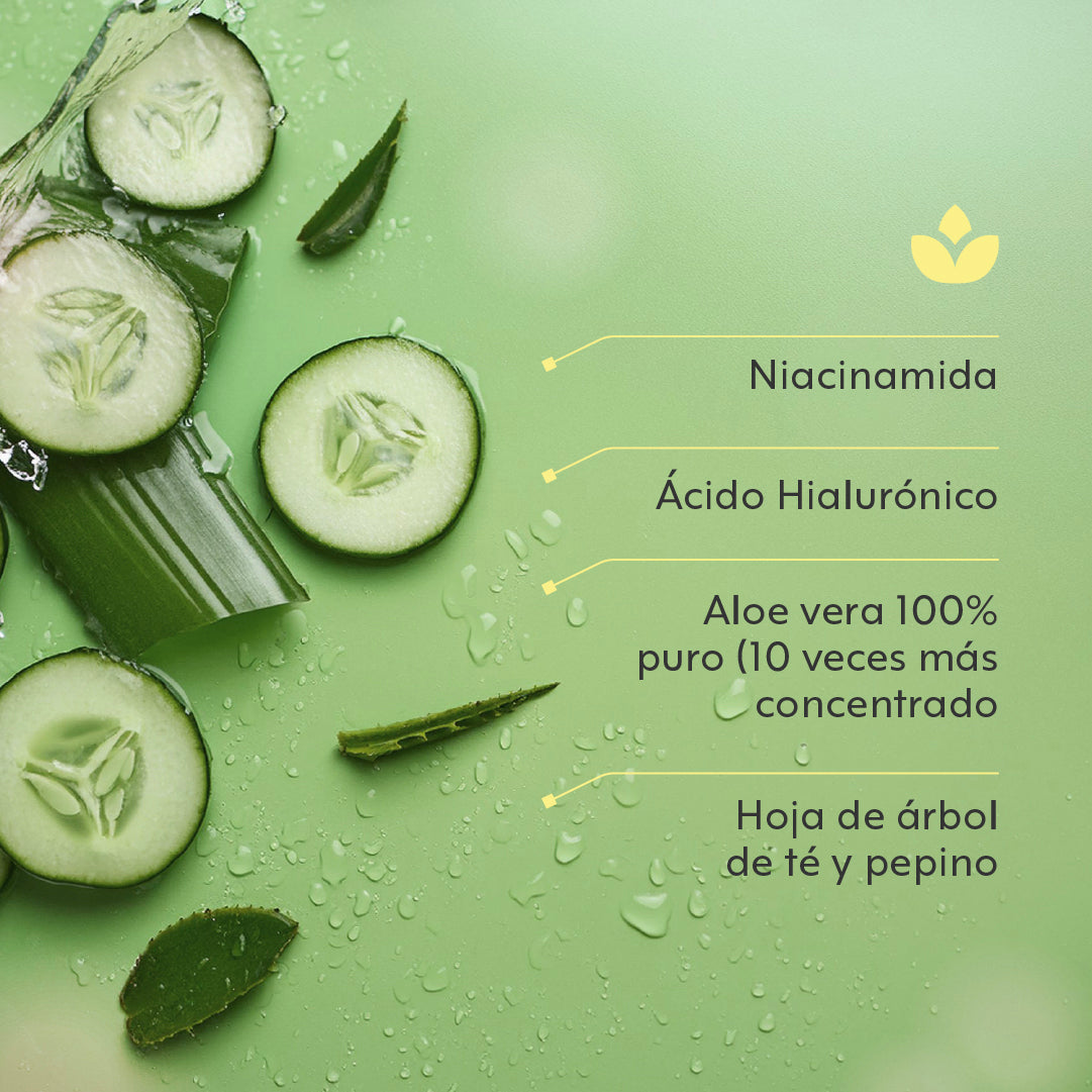 Penkaloe Gel de aloe Vera / Hidratante - Reparador intensivo 120g