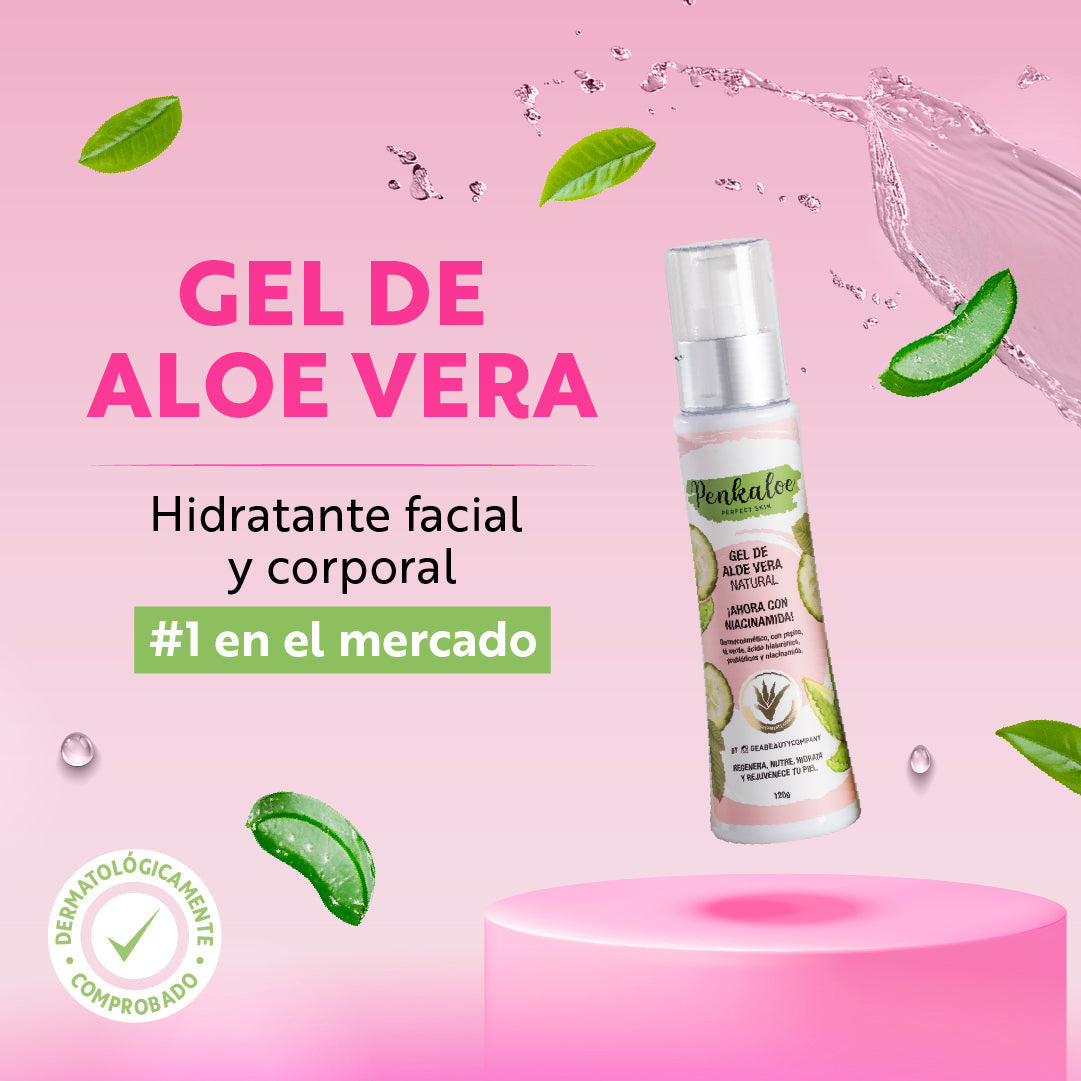 Penkaloe Gel de aloe Vera / Hidratante - Reparador intensivo 120g