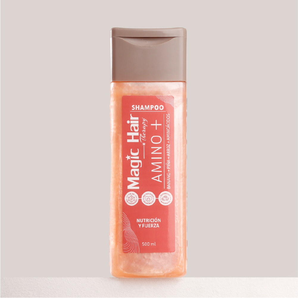Magic Hair Shampoo para la Caida del Cabello Amino+ Nueva Formula 500ml
