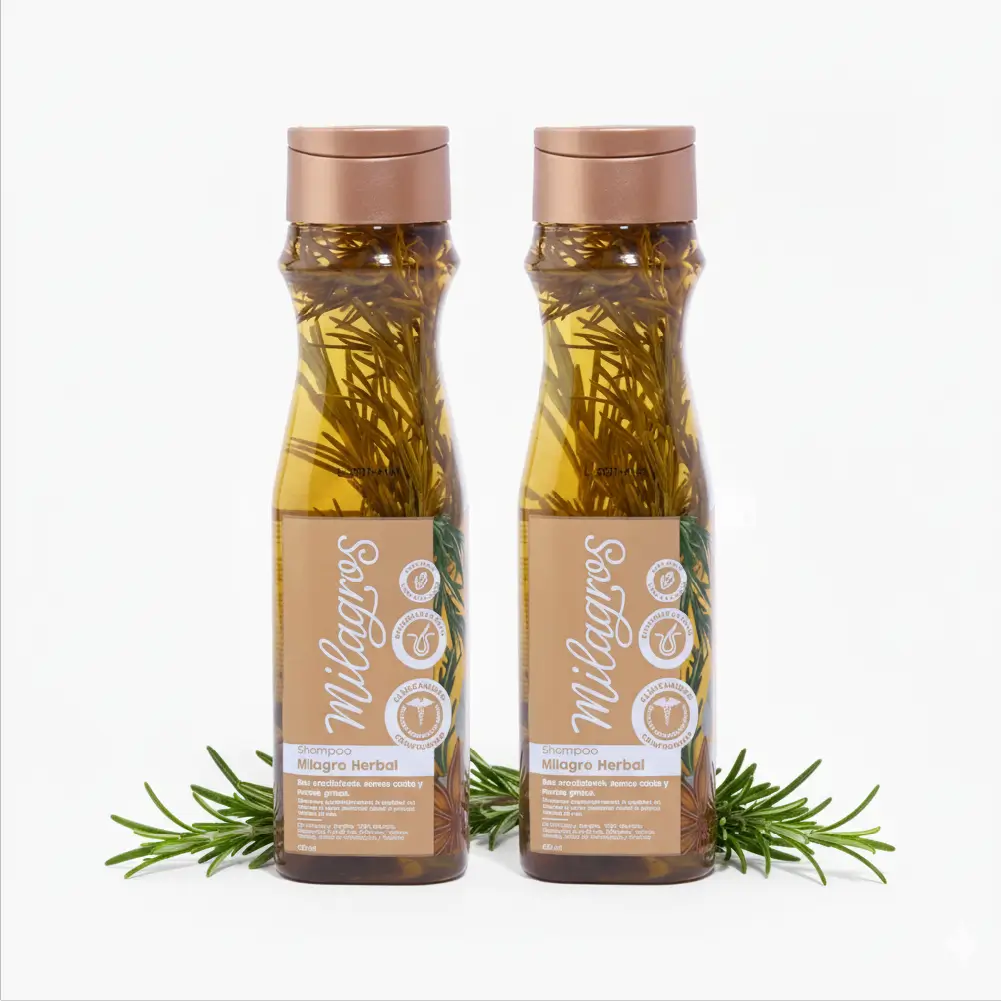 Milagros Shampoo Herbal 450ml (2 pack)