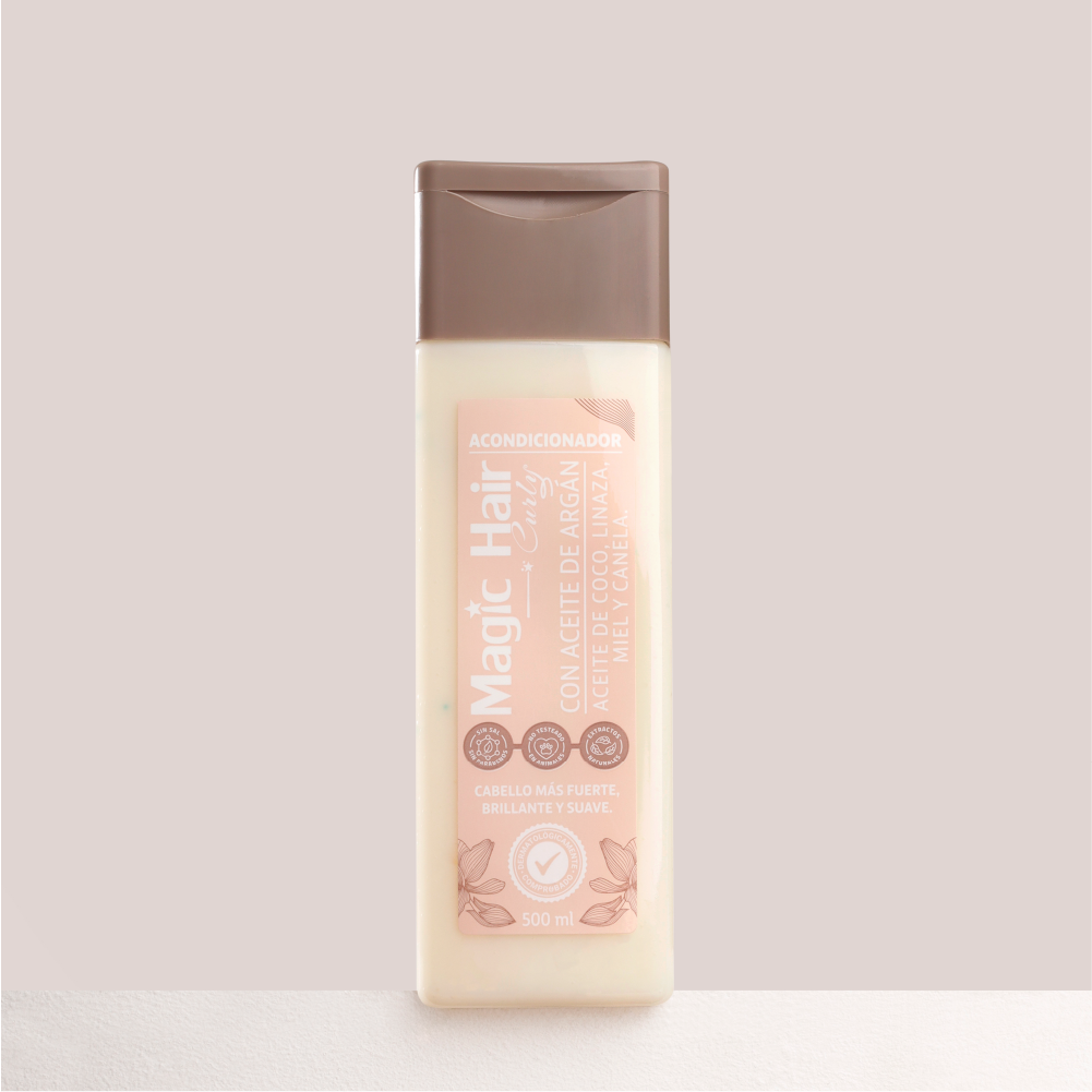 Magic Hair Acondicionador con Canela para Cabello Ondulado 500ml