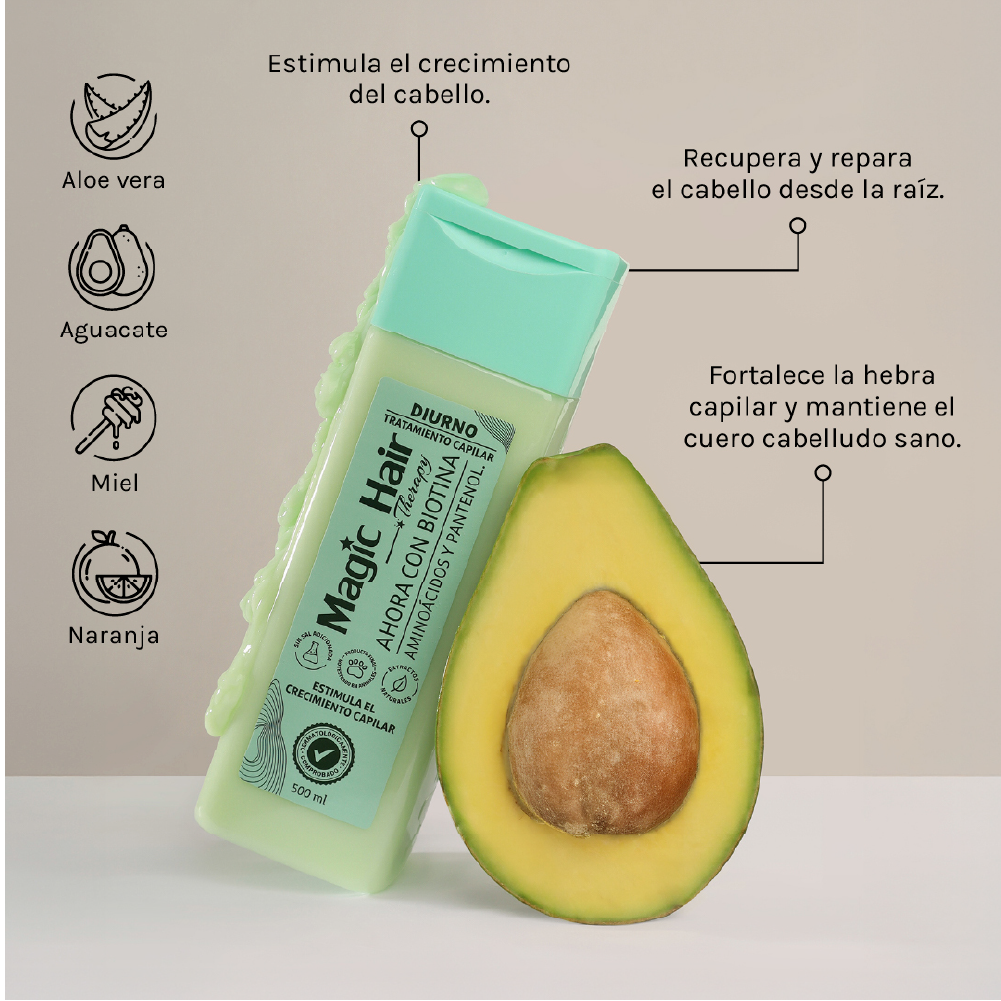 Magic Hair Tratamiento Capilar Diurno x500ml