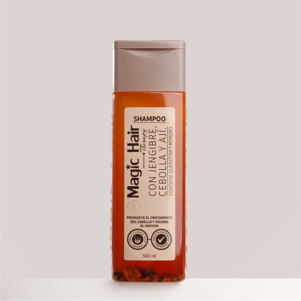 Magic Hair Shampoo de Jengibre, Cebolla y Ají x500ml