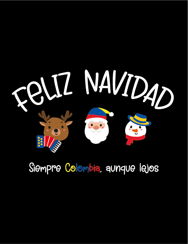 Hoodie “Feliz Navidad Siempre Colombia”