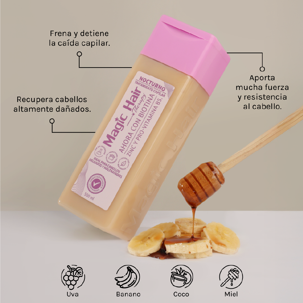 Magic Hair tratamiento Capilar Nocturno x500ml