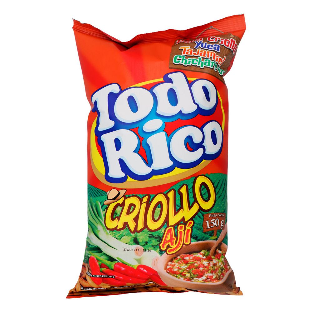 TODO RICO Mezcla CRIOLLO AJI (150  gr)