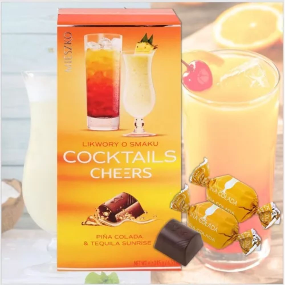Mieszko Chocolate Cocktails Cheers Pina Colada And Tequila 180gr 