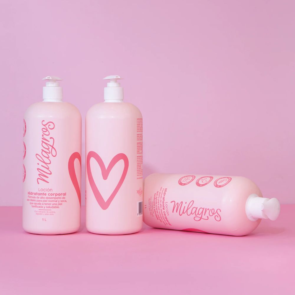 Milagros Locion Hidratante Corporal 1 Litro