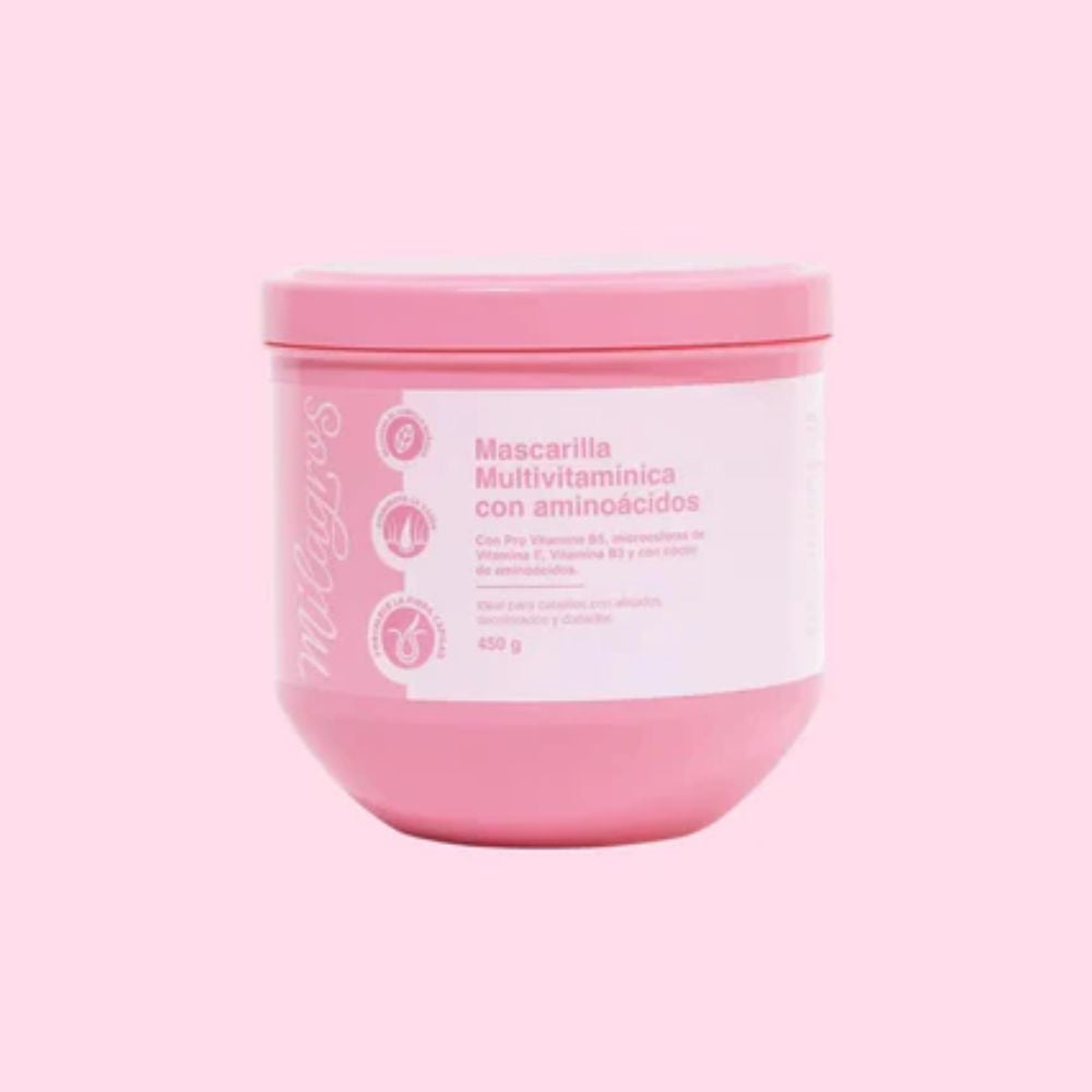 Milagros Mascarilla Multivitaminica con aminoacidos 450gr