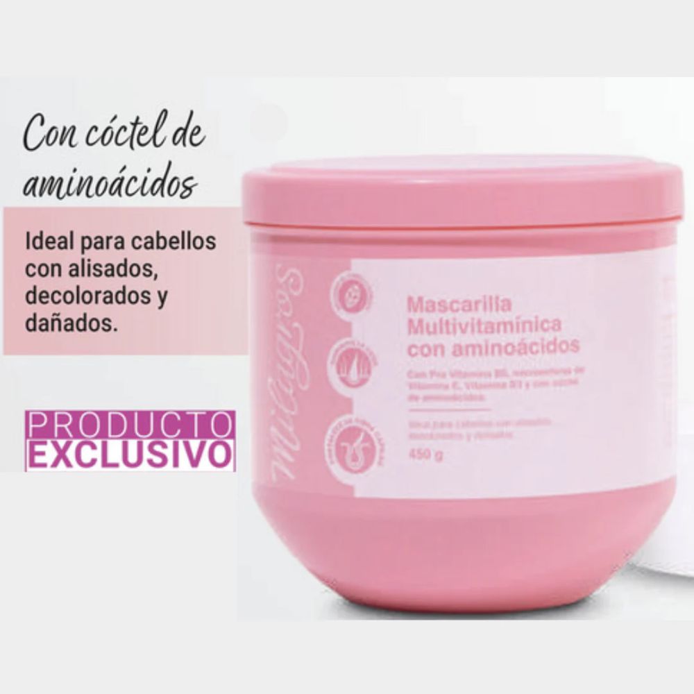 Miracles Multivitamin Mask with amino acids 450gr 