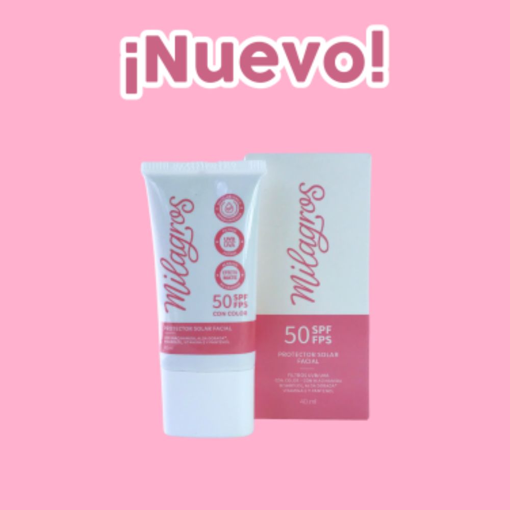 Milagros Protector Solar Con Color 40ml