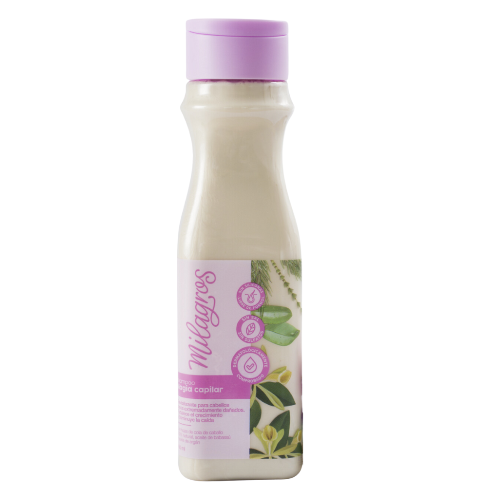 Milagros Shampoo Magia Capilar y Milagros Gotas Magicas (2 Pack)