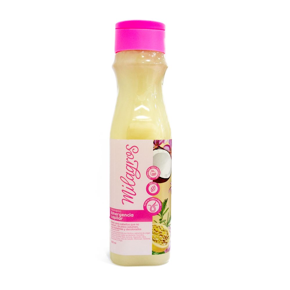 Milagros Shampoo Emergencia capilar 500 gr