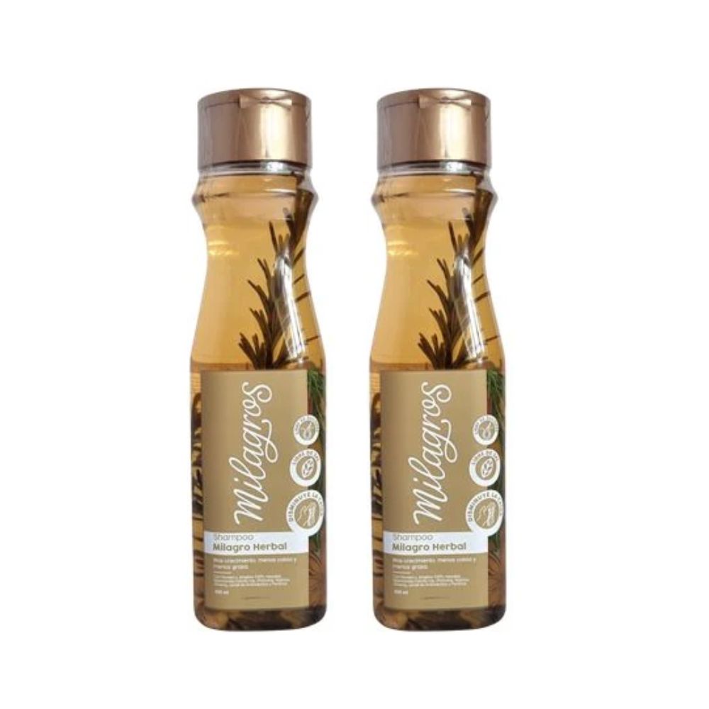 Milagros Shampoo Herbal 450ml (2 pack)