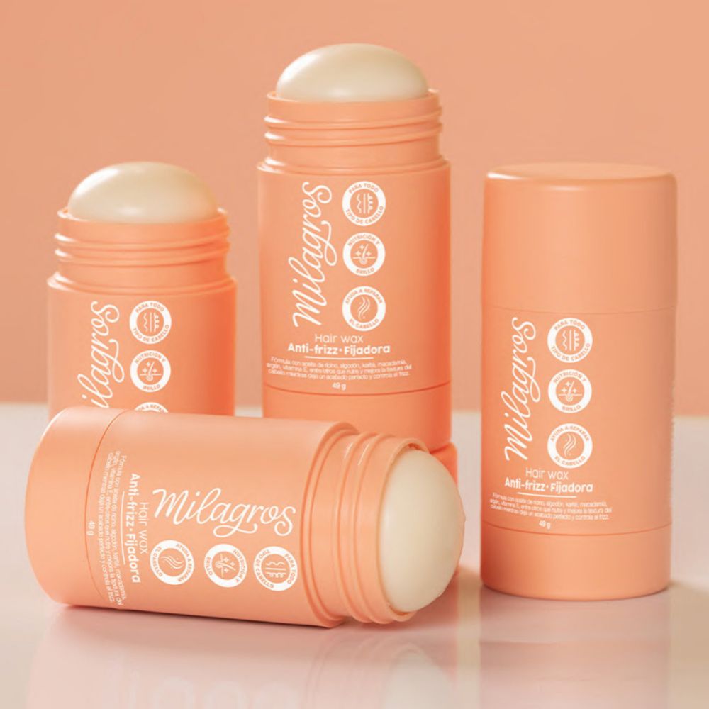 Milagros Hair Wax Stick – Cera en barra para el cabello x40gr (2 Pack)