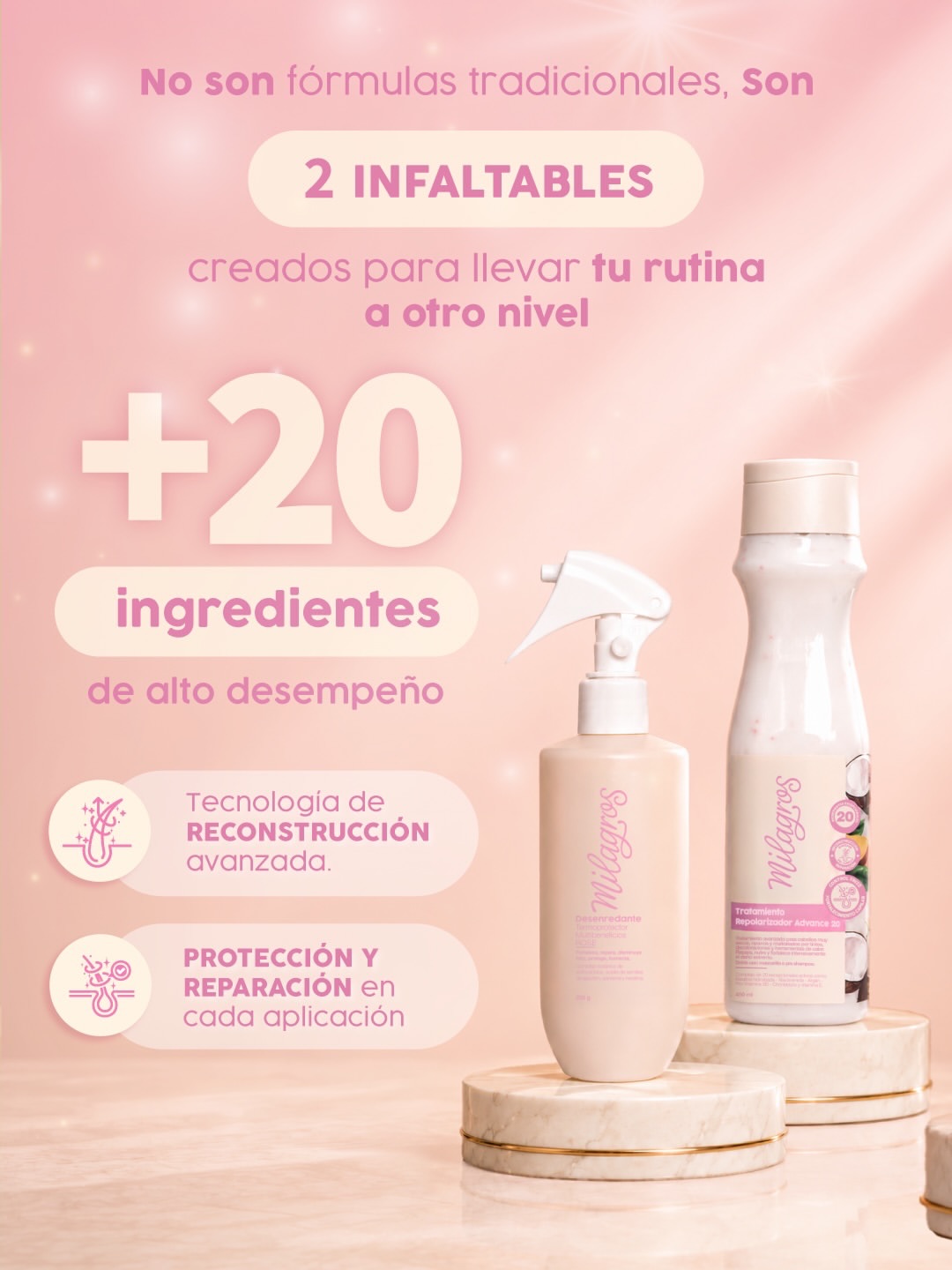 Milagros Tratamiento Advance 20 x 450ml