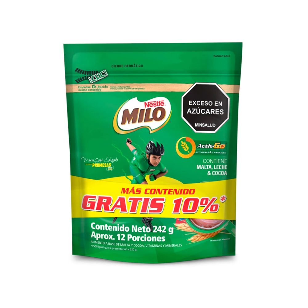 Milo Activ-Go Doypack x 242gr