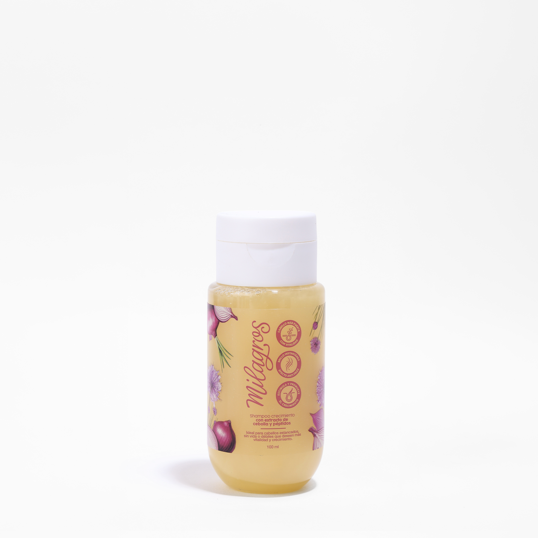 Milagros Mini Shampoo Crecimiento Con Extracto de Cebolla y Peptidos 100ml