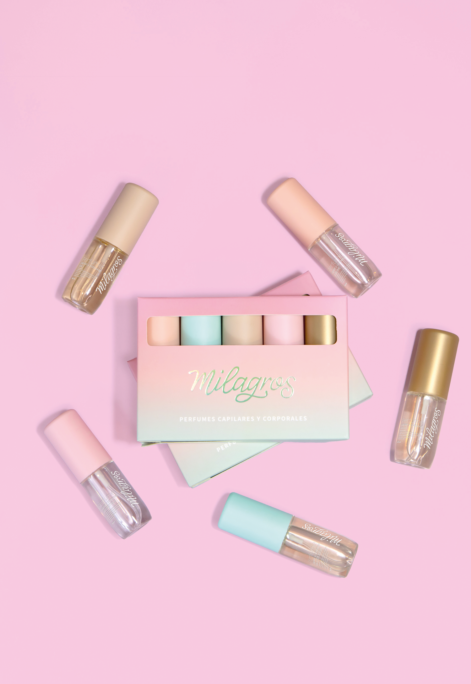 Milagros Kit 5 Mini Perfumes 30mL cada uno